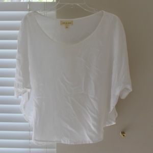 Cloth & Stone White Top with Open Sides!
